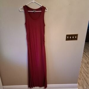 Tommy Bahama Rich Burgundy Maxi Dress